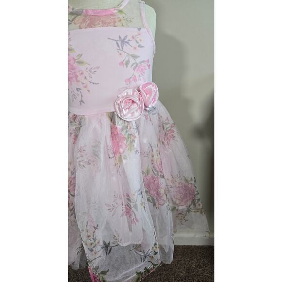 Lilt Floral Print Sleeveless Dress Size 5 - Picture 4 of 6